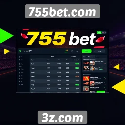 Análise da interface do usuário do 755bet